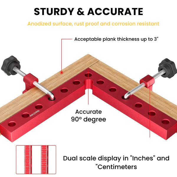 Craftenix™ 90 Degree Positioning Clamps