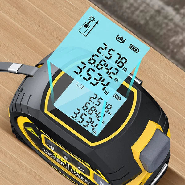 CRAFTENIX™ Laser Tape Rangefinder Multifunction
