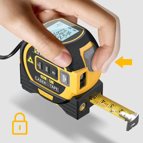 CRAFTENIX™ Laser Tape Rangefinder Multifunction