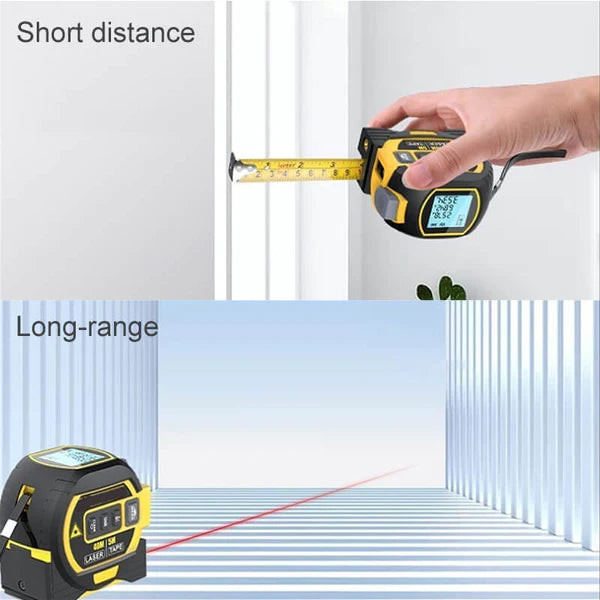 CRAFTENIX™ Laser Tape Rangefinder Multifunction