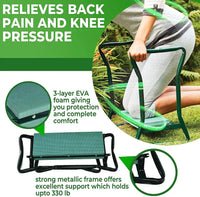 Craftenix™ Foldable Garden Kneeler