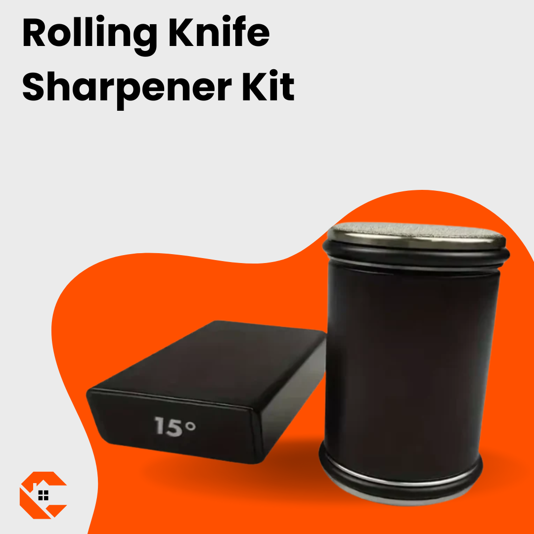 Craftenix™ Rolling Knife Sharpener Kit