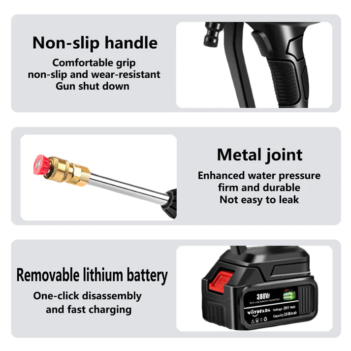 XtoolMax™ High Pressure Washer Gun