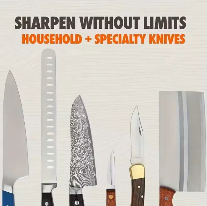 Craftenix™ Rolling Knife Sharpener Kit